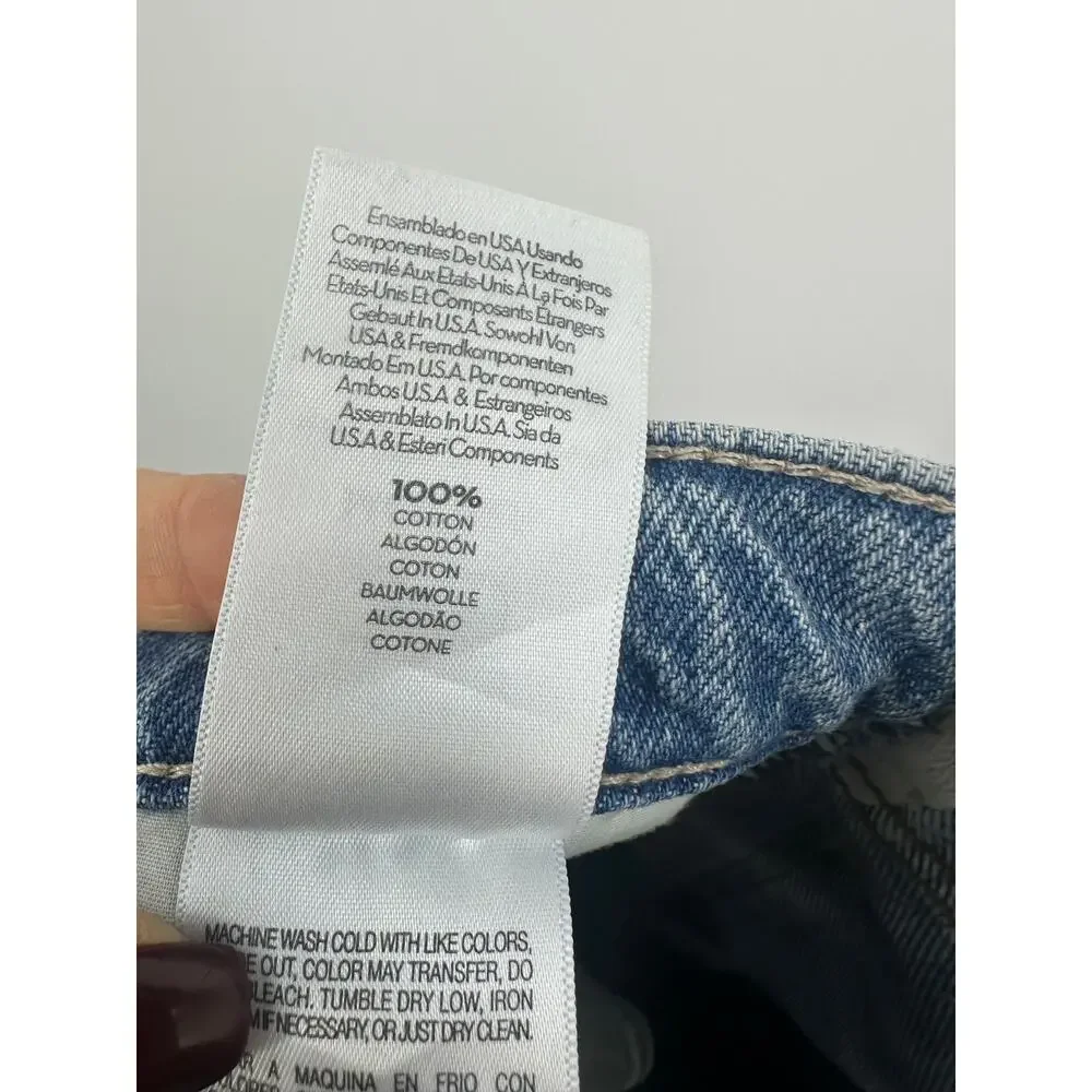 Mother Superior The Dogger Skimp Cuff Jeans Size 30 Wide Leg Leap of Face $268 - Picture 9 of 13